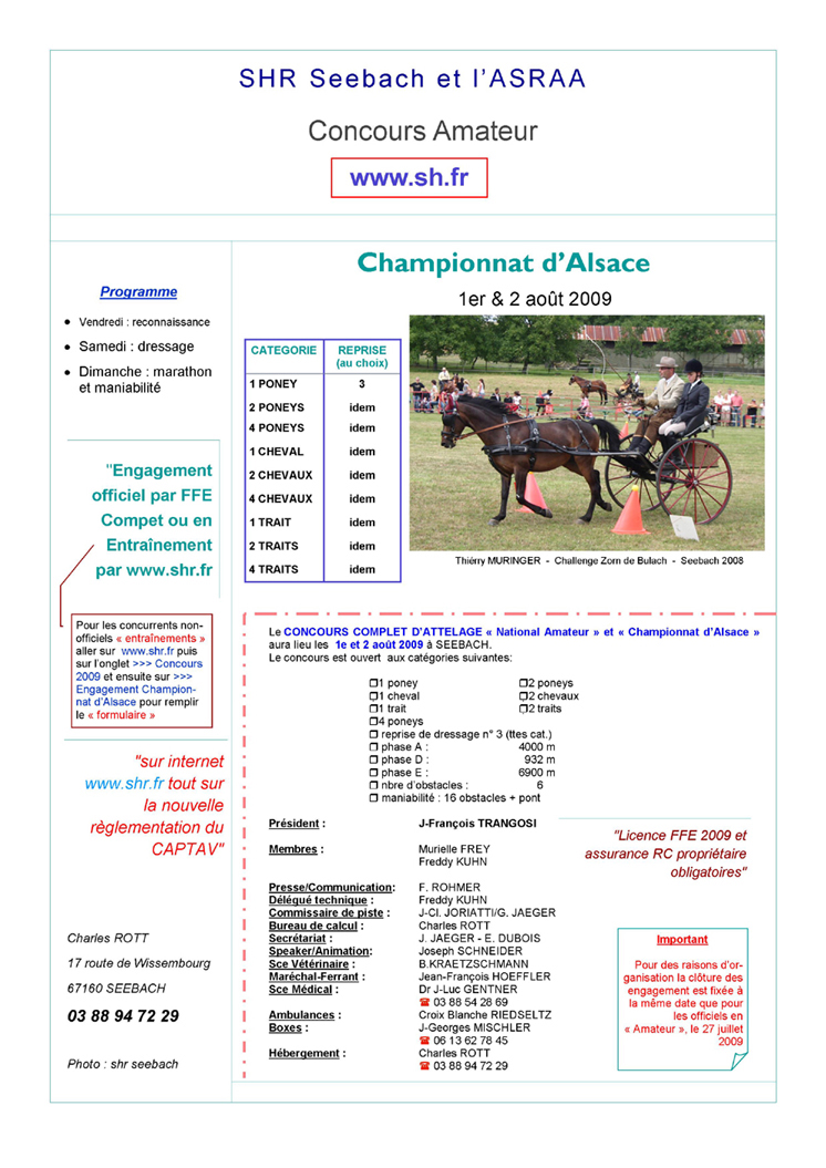 concours 2009
